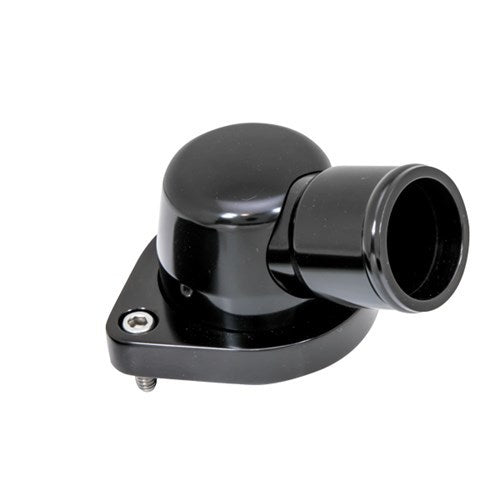 Billet Specialties   LS Thermostat Housing 15-Degree Black  BSPBLK90334