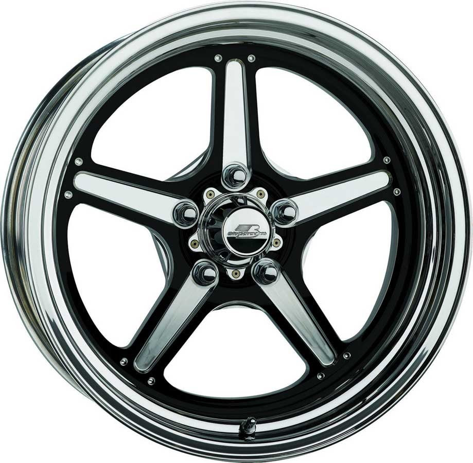 Billet Specialties   Street Lite Black Wheel 15x3.5 1.75in BS  BSPBRS035356117N