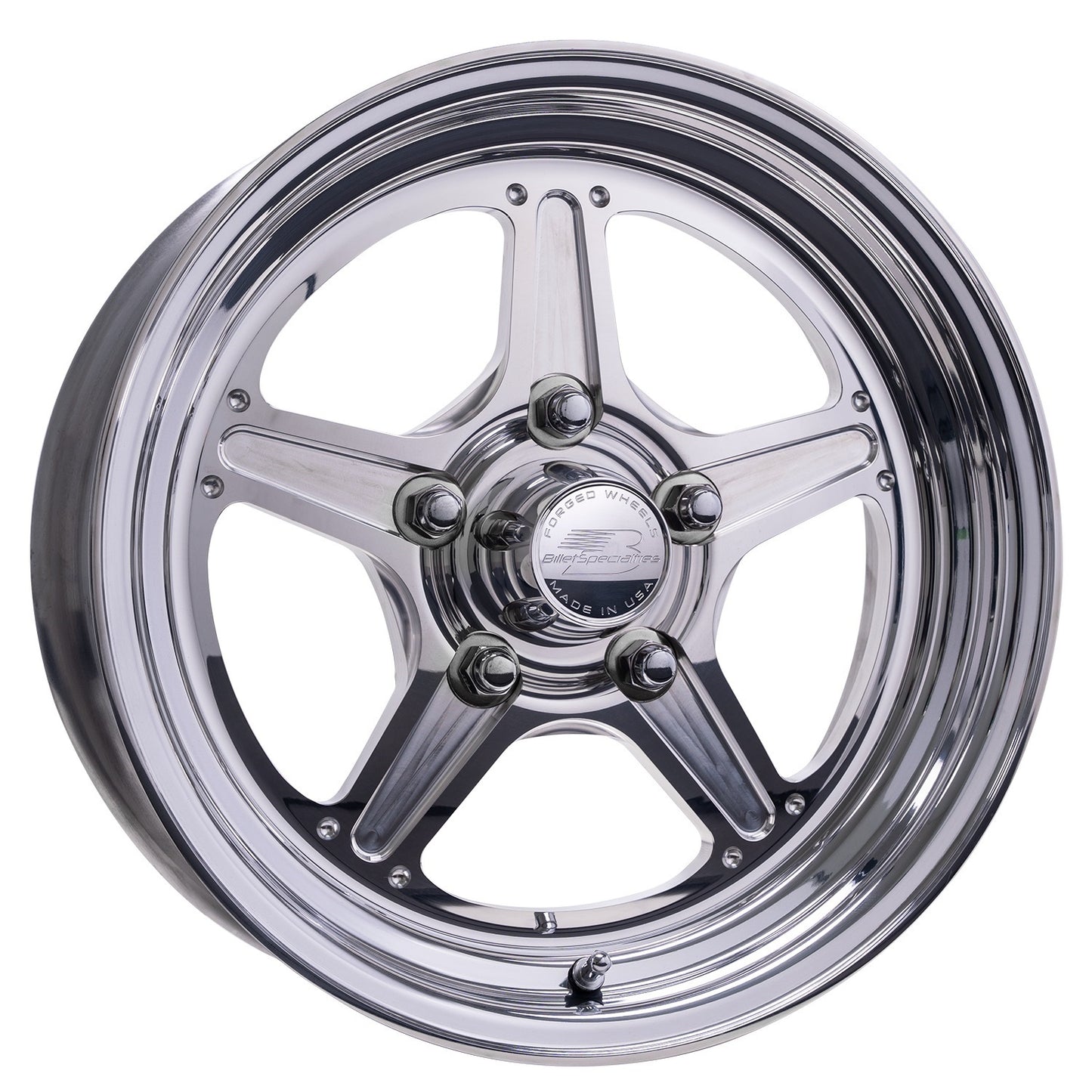 Billet Specialties   Street Lite Wheel 15X7 4.5 BS 5X4.75 BC  BSPRS23570L6145