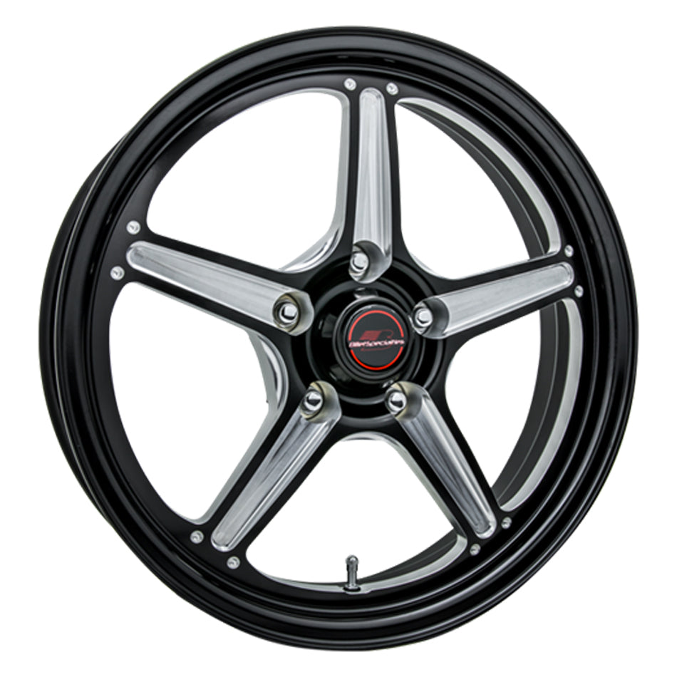 Billet Specialties   Street Lite Wheel Black 17X4.5 2.0in BS  BSPRSFB37456520N