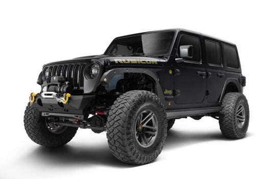 Bushwacker   18- Jeep Wrangler JL Tra il Armor Fender Delete  BUS14096