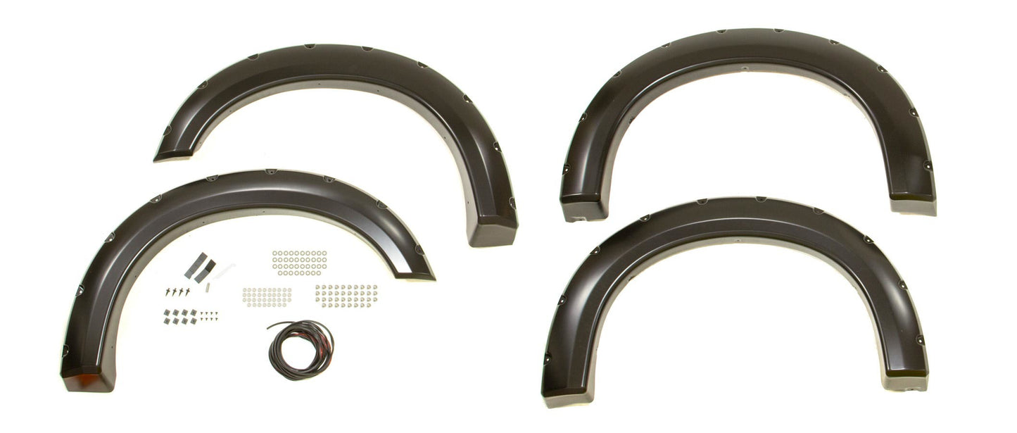 Bushwacker   08-   Ford Super Duty Pocket Fender Flares 4pc  BUS20917-02