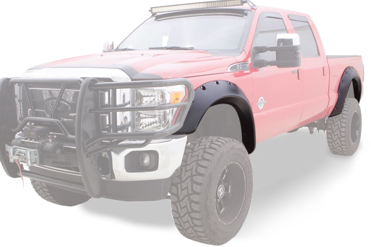Bushwacker   11-16 Ford SUper Duty Cut Out Fender Flares  BUS20940-02