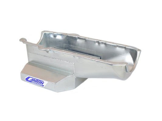 Canton SBC Vette Road Race Oil Pan - 1pc. Rear Main MPN CAN15-240T For Chevy Corvette 1984-96