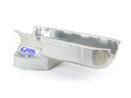 Canton SBC R/R Oil Pan - 7qt. W/1pc. Rear Main MPN CAN15-244T For Chevy, GM F-Body 1982-92
