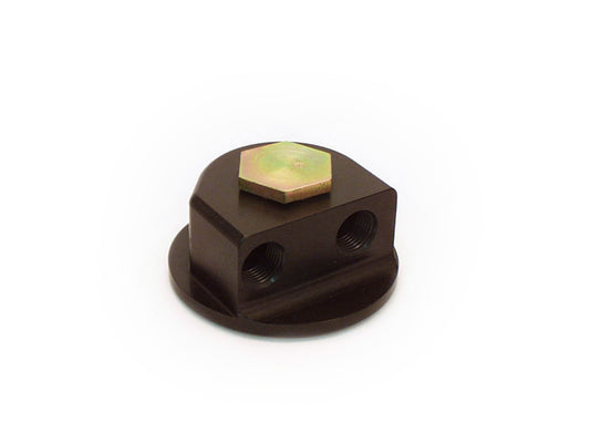 Canton Chevy 90 Deg. Remote Oil Filter Adapter MPN CAN22-592