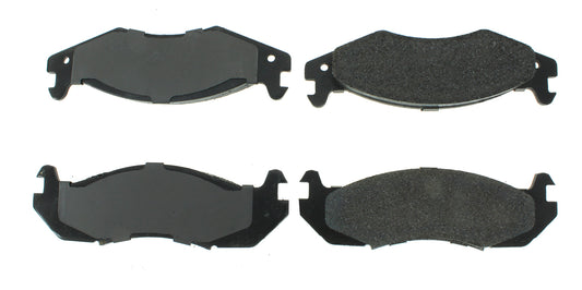 Posi-Quiet Semi-Metallic Brake Pads with Hardwar  Centric Brake Parts  CBP104.02030