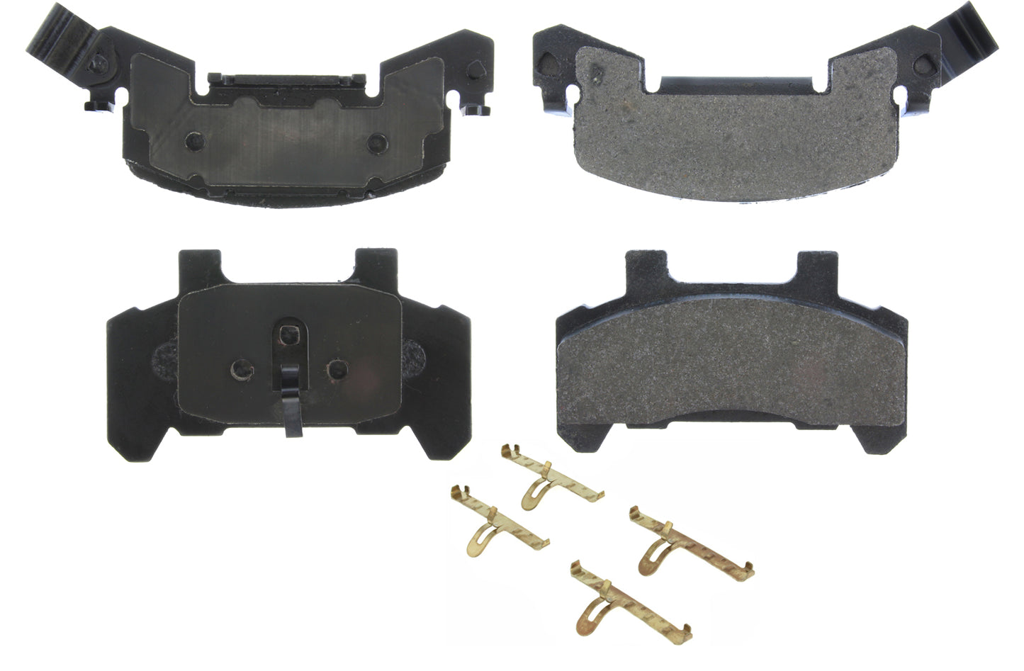Posi-Quiet Semi-Metallic Brake Pads  Centric Brake Parts  CBP104.02890