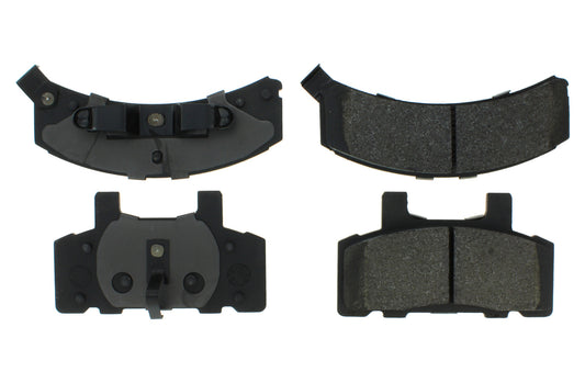 Posi-Quiet Semi-Metallic Brake Pads with Hardwar  Centric Brake Parts  CBP104.03680