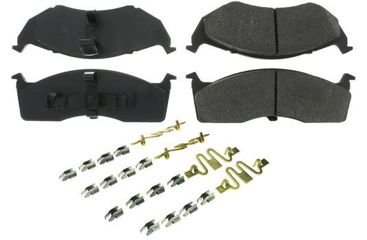 Posi-Quiet Semi-Metallic Brake Pads with Hardwar  Centric Brake Parts  CBP104.05910