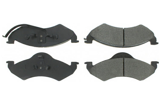 Posi-Quiet Semi-Metallic Brake Pads with Hardwar  Centric Brake Parts  CBP104.07460