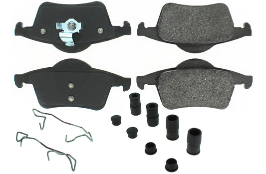 Posi-Quiet Semi-Metallic Brake Pads with Hardwar  Centric Brake Parts  CBP104.07950