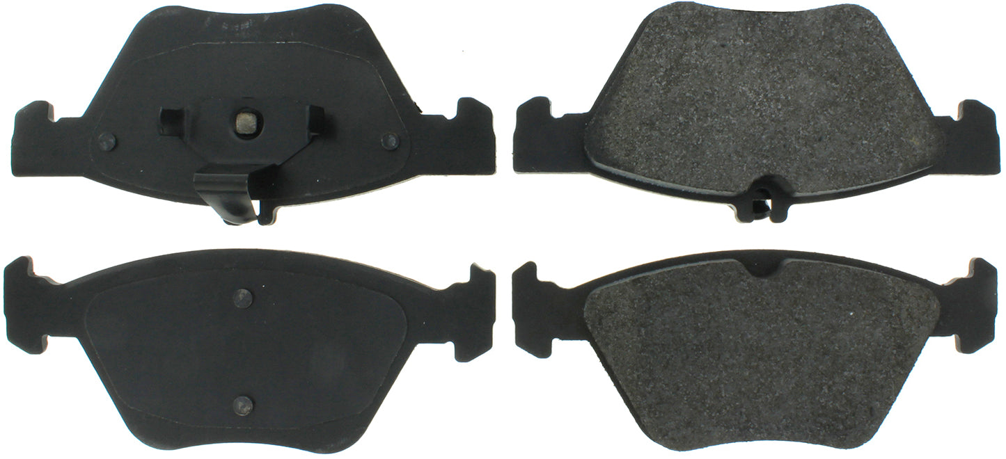 Posi-Quiet Semi-Metallic Brake Pads with Hardwar  Centric Brake Parts  CBP104.08531