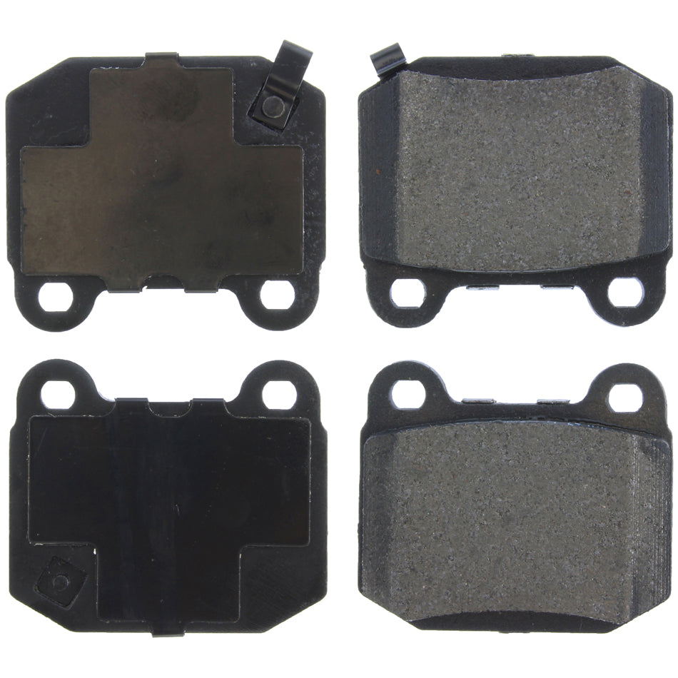 Posi-Quiet Semi-Metallic Brake Pads with Hardwar  Centric Brake Parts  CBP104.09610
