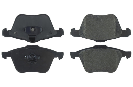 Posi-Quiet Semi-Metallic Brake Pads with Hardwar  Centric Brake Parts  CBP104.09790