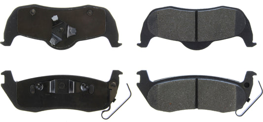 Posi-Quiet Semi-Metallic Brake Pads with Hardwar  Centric Brake Parts  CBP104.10870
