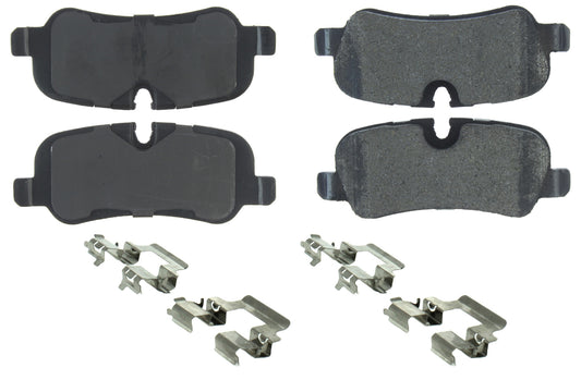 Posi-Quiet Semi-Metallic Brake Pads with Hardwar  Centric Brake Parts  CBP104.10990