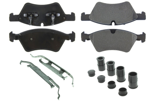 Posi-Quiet Semi-Metallic Brake Pads with Hardwar  Centric Brake Parts  CBP104.11230
