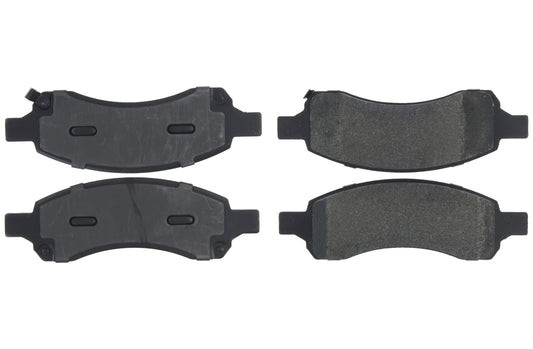 Posi-Quiet Semi-Metallic Brake Pads with Hardwar  Centric Brake Parts  CBP104.11690