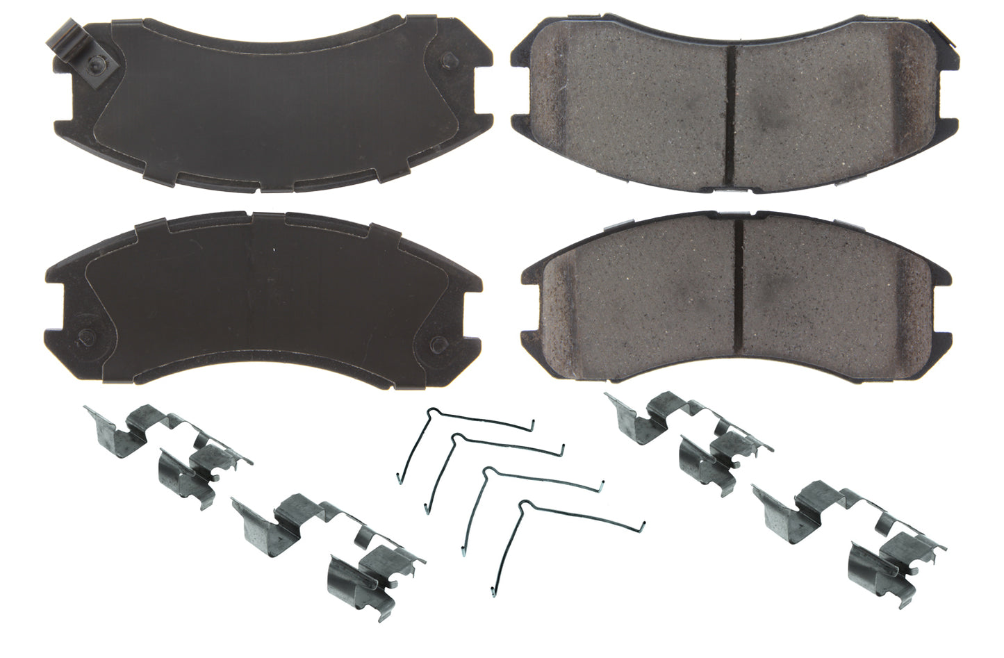Posi-Quiet Ceramic Brake Pads with Shims and Har  Centric Brake Parts  CBP105.03990