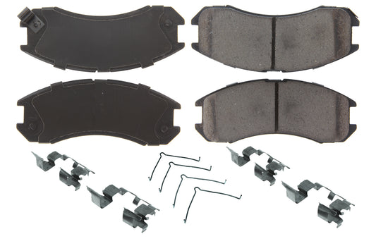 Posi-Quiet Ceramic Brake Pads with Shims and Har  Centric Brake Parts  CBP105.03990