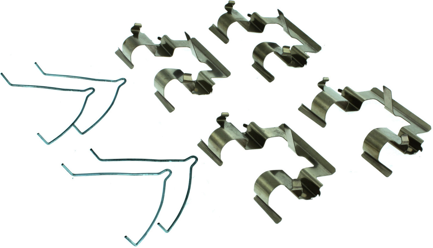 Posi-Quiet Ceramic Brake Pads with Shims and Har  Centric Brake Parts  CBP105.05520