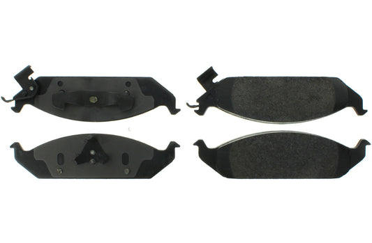 Posi-Quiet Ceramic Brake Pads with Shims and Har  Centric Brake Parts  CBP105.06500