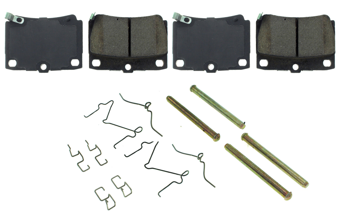 Posi-Quiet Ceramic Brake Pads with Shims and Har  Centric Brake Parts  CBP105.07330