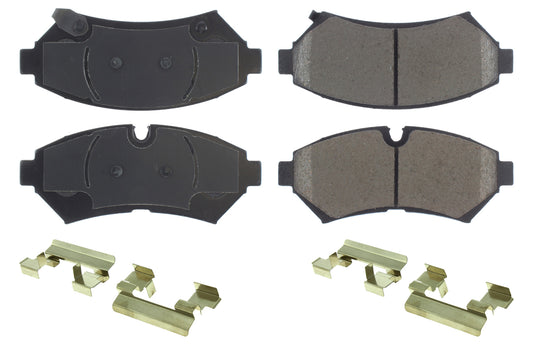 Posi-Quiet Ceramic Brake Pads with Shims and Har  Centric Brake Parts  CBP105.07530