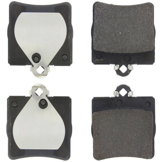 Posi-Quiet Ceramic Brake Pads with Shims and Har  Centric Brake Parts  CBP105.07790
