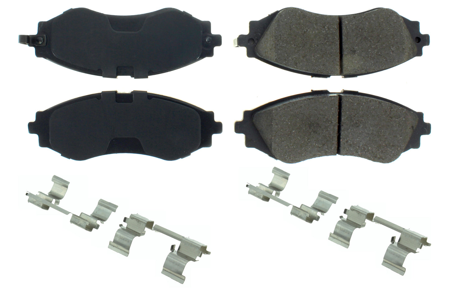 Posi-Quiet Ceramic Brake Pads with Shims and Har  Centric Brake Parts  CBP105.07970