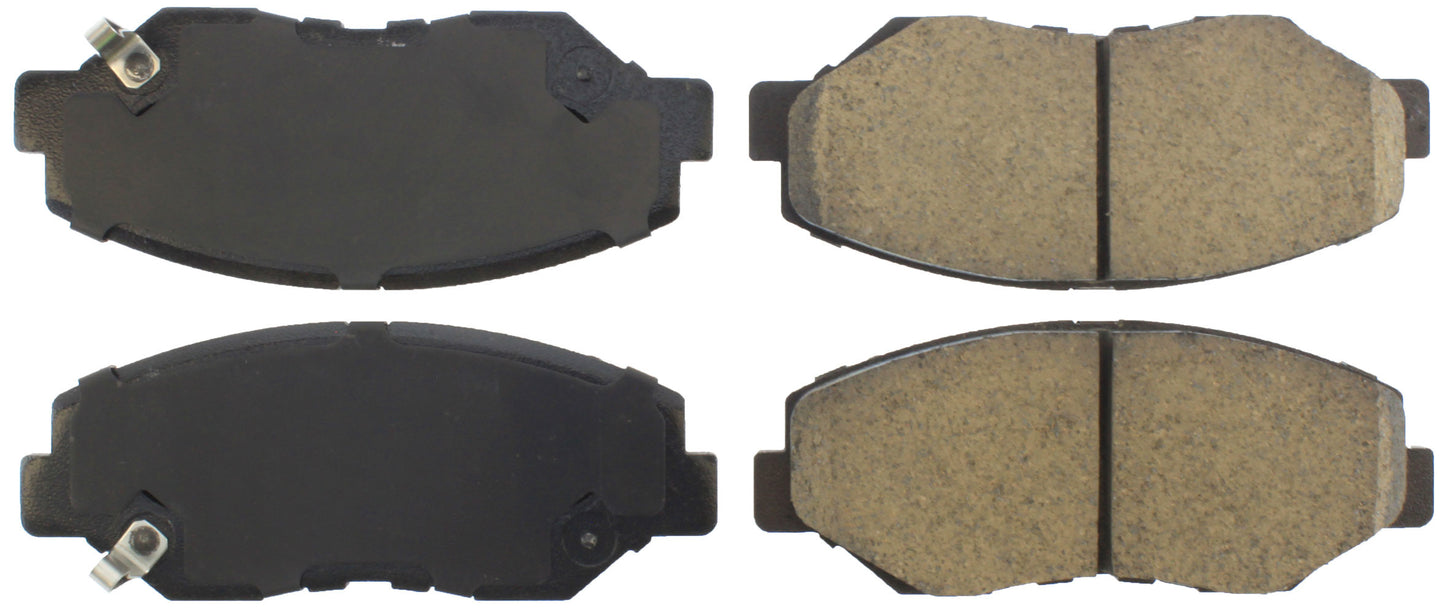 Posi-Quiet Ceramic Brake Pads with Shims and Har  Centric Brake Parts  CBP105.09140