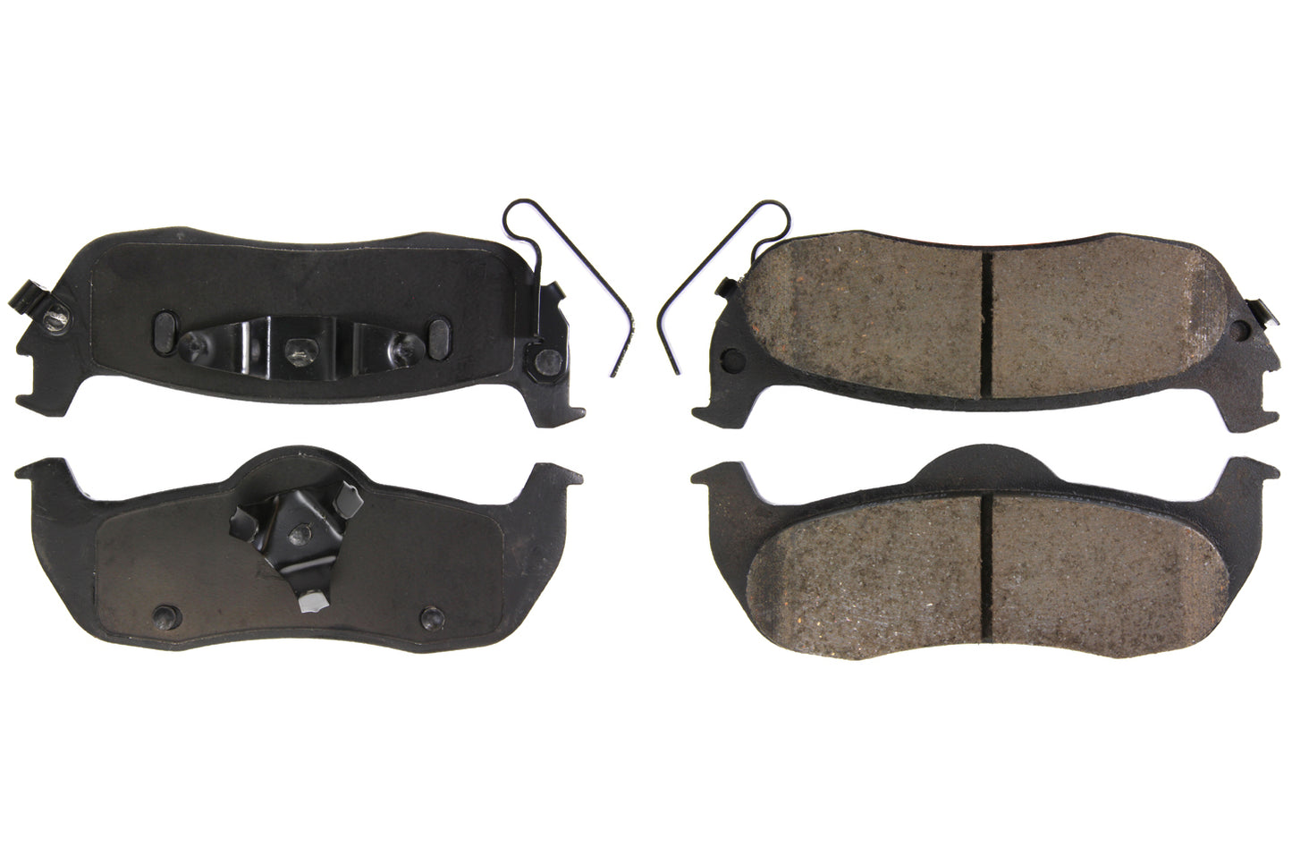 Posi-Quiet Ceramic Brake Pads with Shims and Har  Centric Brake Parts  CBP105.10410
