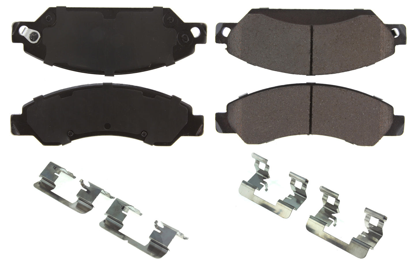 Posi-Quiet Ceramic Brake Pads with Shims and Har  Centric Brake Parts  CBP105.10920