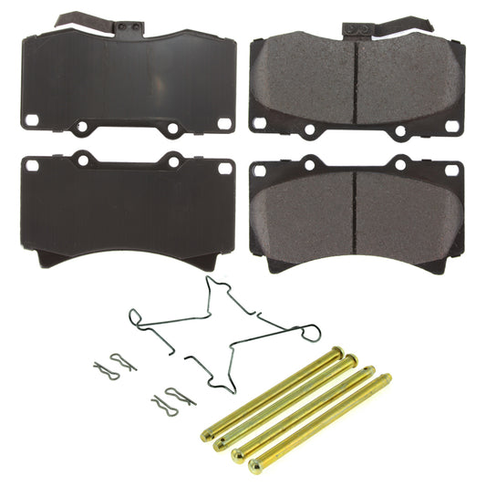 Posi-Quiet Ceramic Brake Pads with Shims and Har  Centric Brake Parts  CBP105.11190