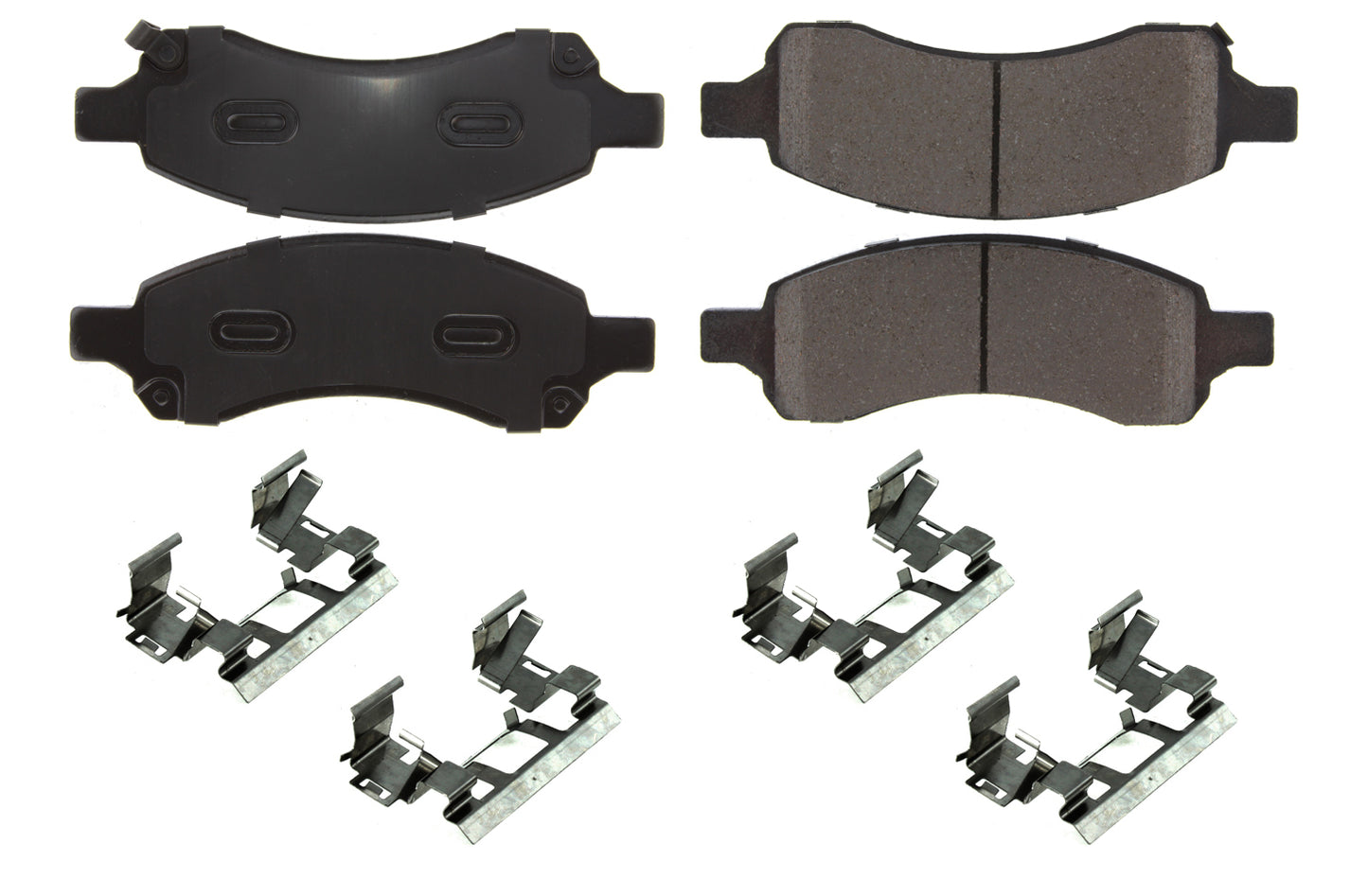 Posi-Quiet Ceramic Brake Pads with Shims and Har  Centric Brake Parts  CBP105.11691