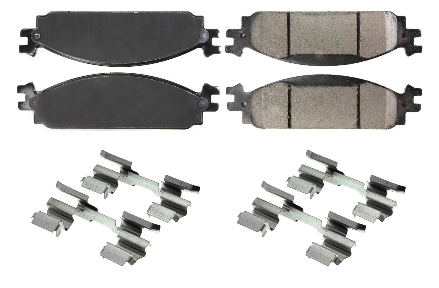 Posi-Quiet Ceramic Brake Pads with Shims and Har  Centric Brake Parts  CBP105.13760