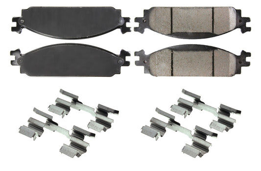 Posi-Quiet Ceramic Brake Pads with Shims and Har  Centric Brake Parts  CBP105.13760