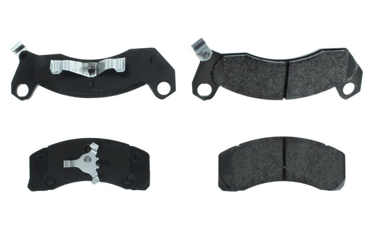 Posi-Quiet Extended Wear Brake Pads with Shims a  Centric Brake Parts  CBP106.02000