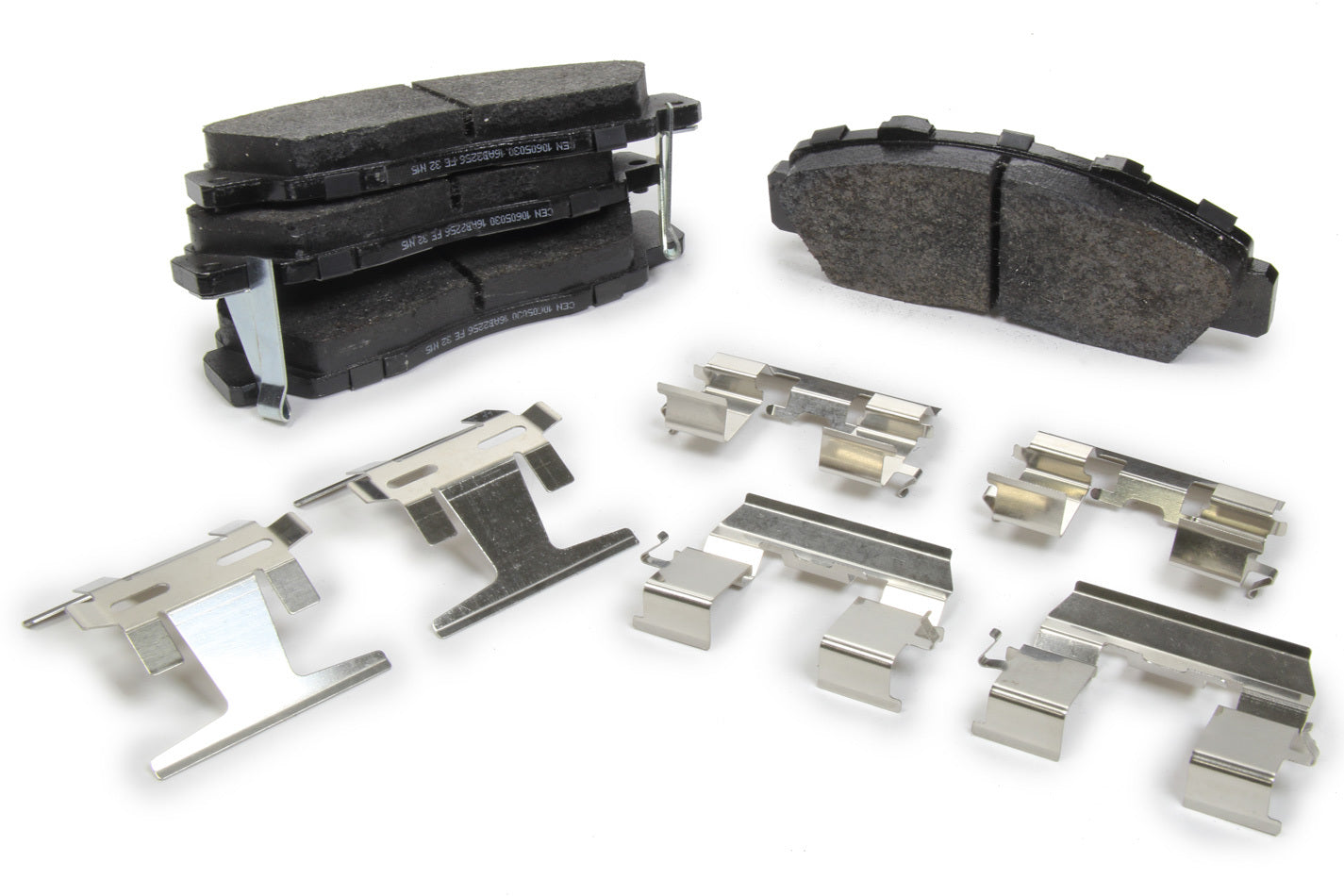 Posi-Quiet Extended Wear Brake Pads with Hardwar  Centric Brake Parts  CBP106.05030