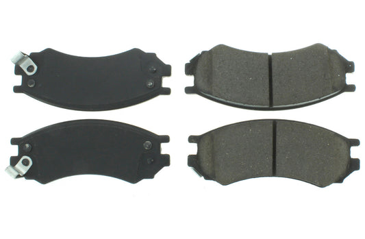 Posi-Quiet Extended Wear Brake Pads with Shims a  Centric Brake Parts  CBP106.05070