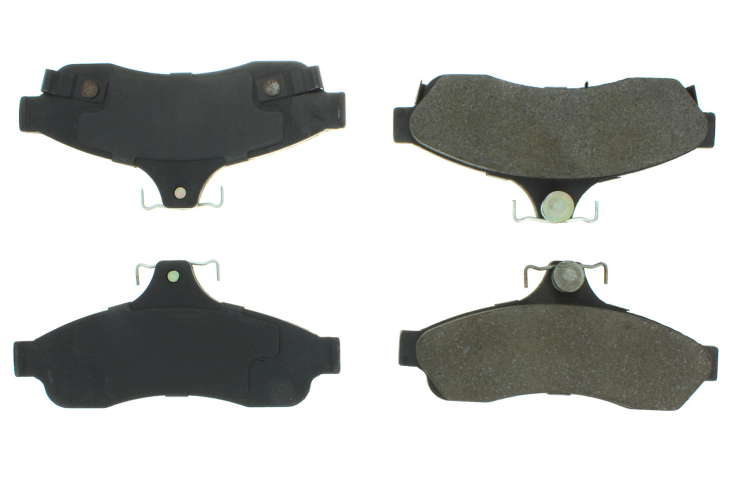 Posi-Quiet Extended Wear Brake Pads with Shims a  Centric Brake Parts  CBP106.06280