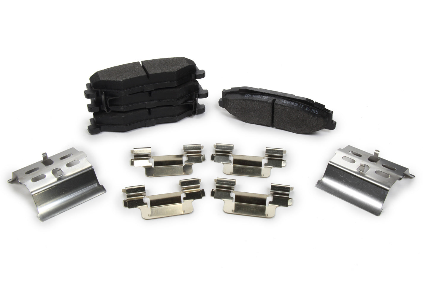 Posi-Quiet Extended Wear Brake Pads with Shims a  Centric Brake Parts  CBP106.07320