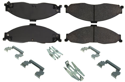 Posi-Quiet Extended Wear Brake Pads with Shims a  Centric Brake Parts  CBP106.07490