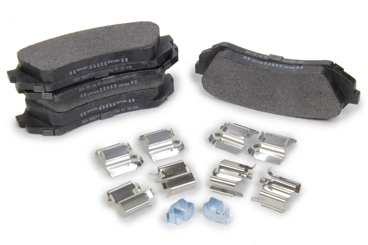 Posi-Quiet Extended Wear Brake Pads with Shims a  Centric Brake Parts  CBP106.07730