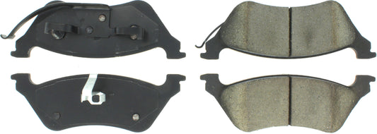 Posi-Quiet Extended Wear Brake Pads with Shims  Centric Brake Parts  CBP106.08580