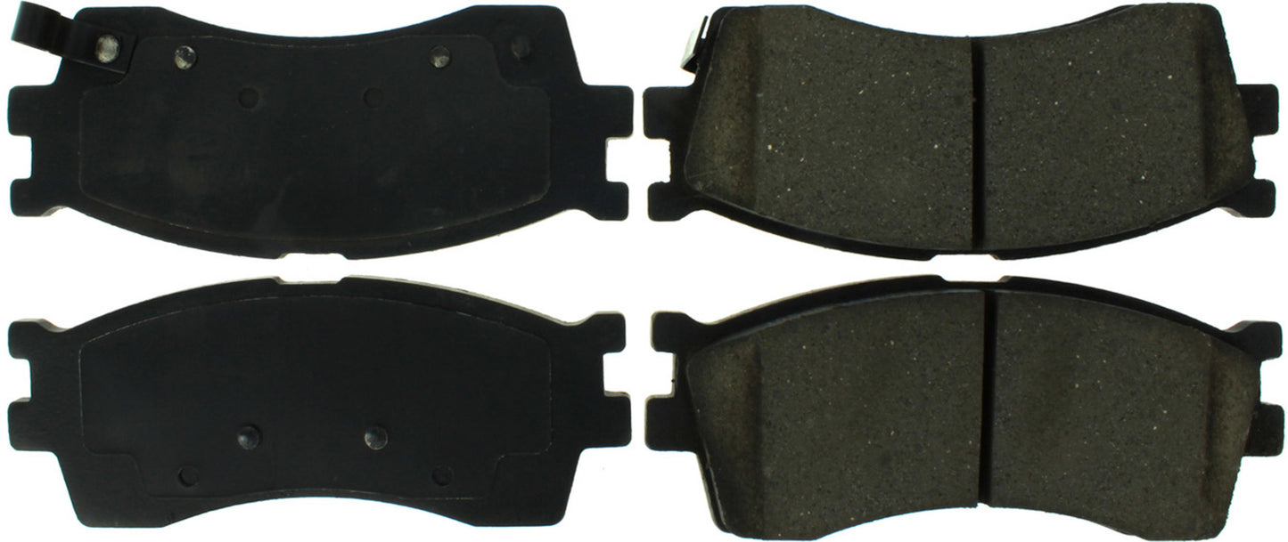 Posi-Quiet Extended Wear Brake Pads with Shims a  Centric Brake Parts  CBP106.08890