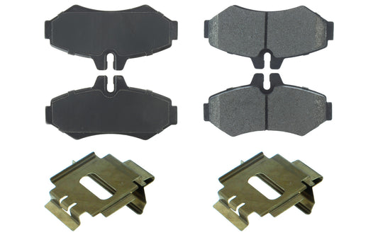 Posi-Quiet Extended Wear Brake Pads with Shims a  Centric Brake Parts  CBP106.09280