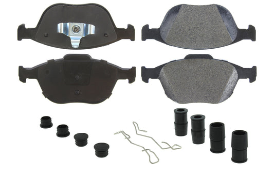 Posi-Quiet Extended Wear Brake Pads with Shims a  Centric Brake Parts  CBP106.09700