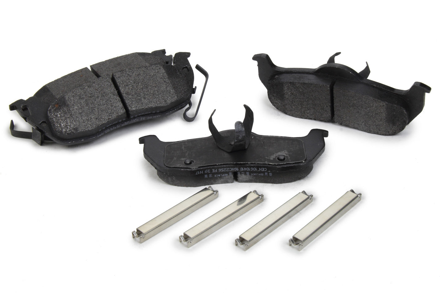 Posi-Quiet Extended Wear Brake Pads with Shims a  Centric Brake Parts  CBP106.10410